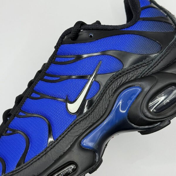 Nike Air Max Plus Premium Black Racer Blue - Image 2