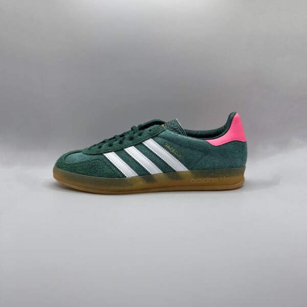 adidas Gazelle Indoor Collegiate Green Lucid Pink (Women’s)