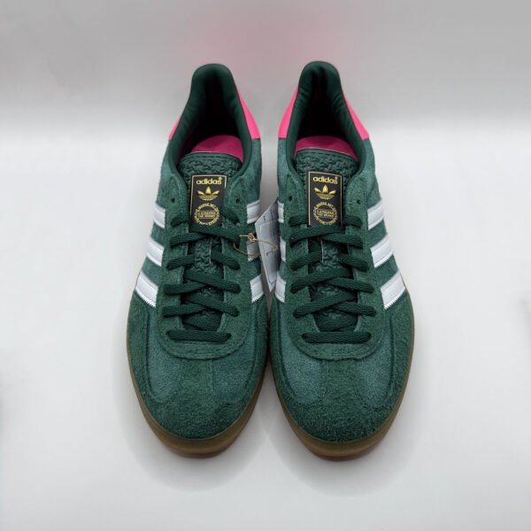 adidas Gazelle Indoor Collegiate Green Lucid Pink (Women's) - Image 3