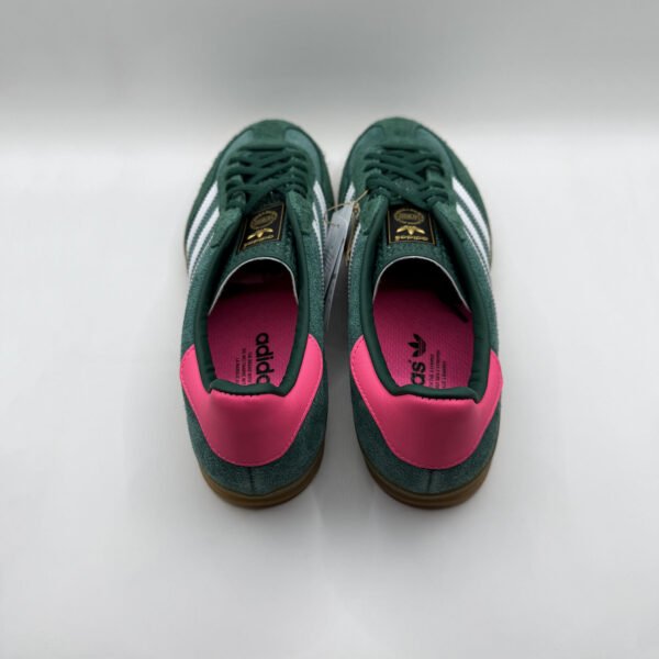 adidas Gazelle Indoor Collegiate Green Lucid Pink (Women's) - Image 4