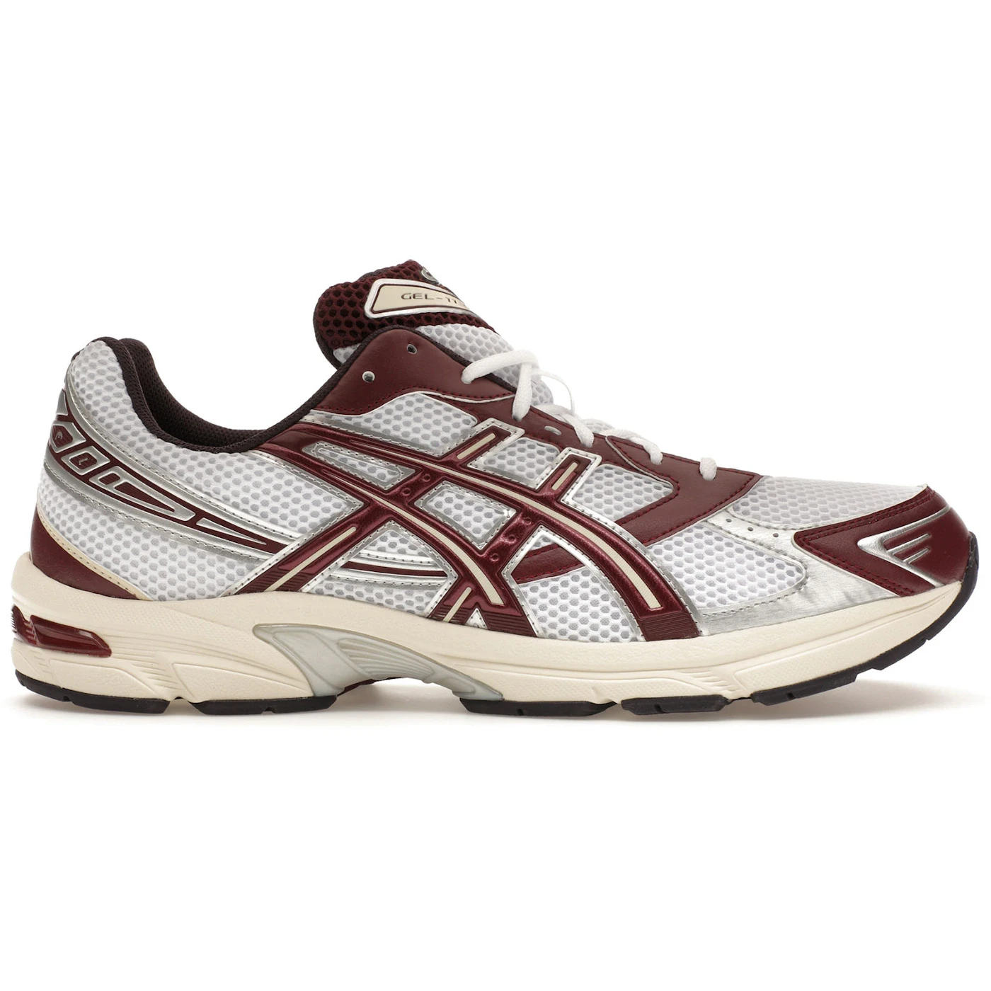 ASICS Gel 1130 White Maroon Banner 1