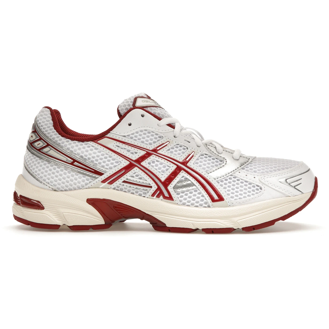 ASICS Gel 1130 White Red Dahlia Womens 1