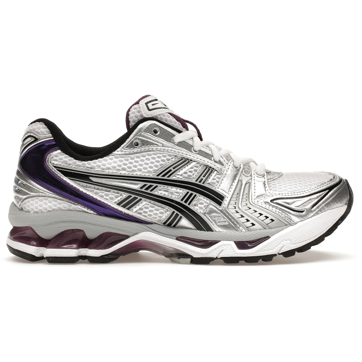 ASICS Gel Kayano 14 White Dark Grape Womens 1