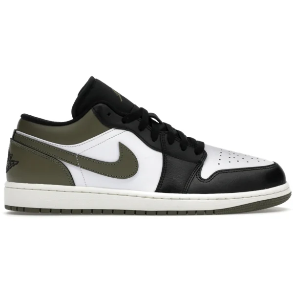 Jordan 1 Low Black Toe Medium Olive