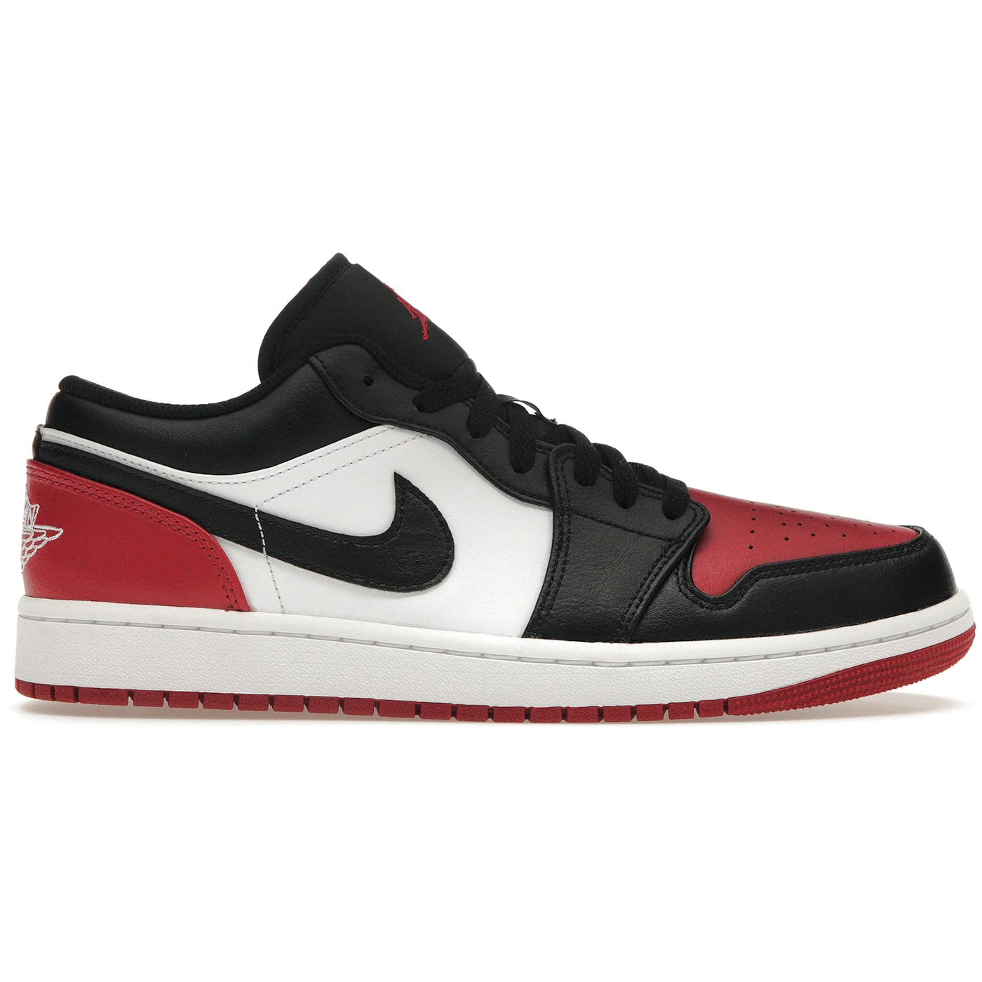 Jordan 1 Low Bred Toe 2.0 1