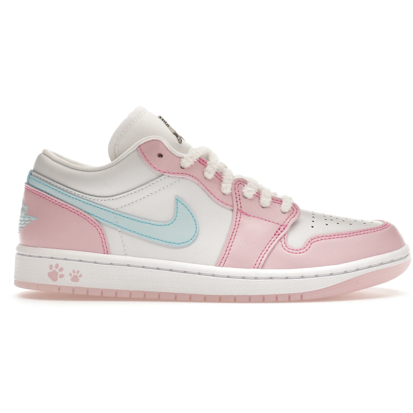 Jordan 1 Low SE Paw Print Pink Foam Womens 1