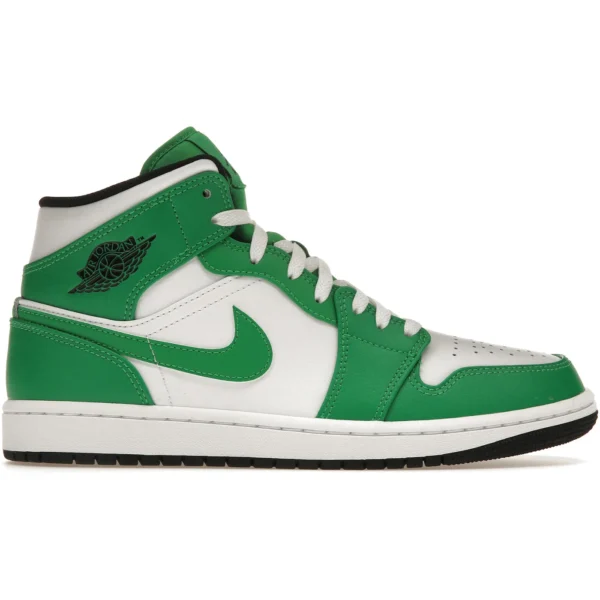 Jordan 1 Mid Lucky Green