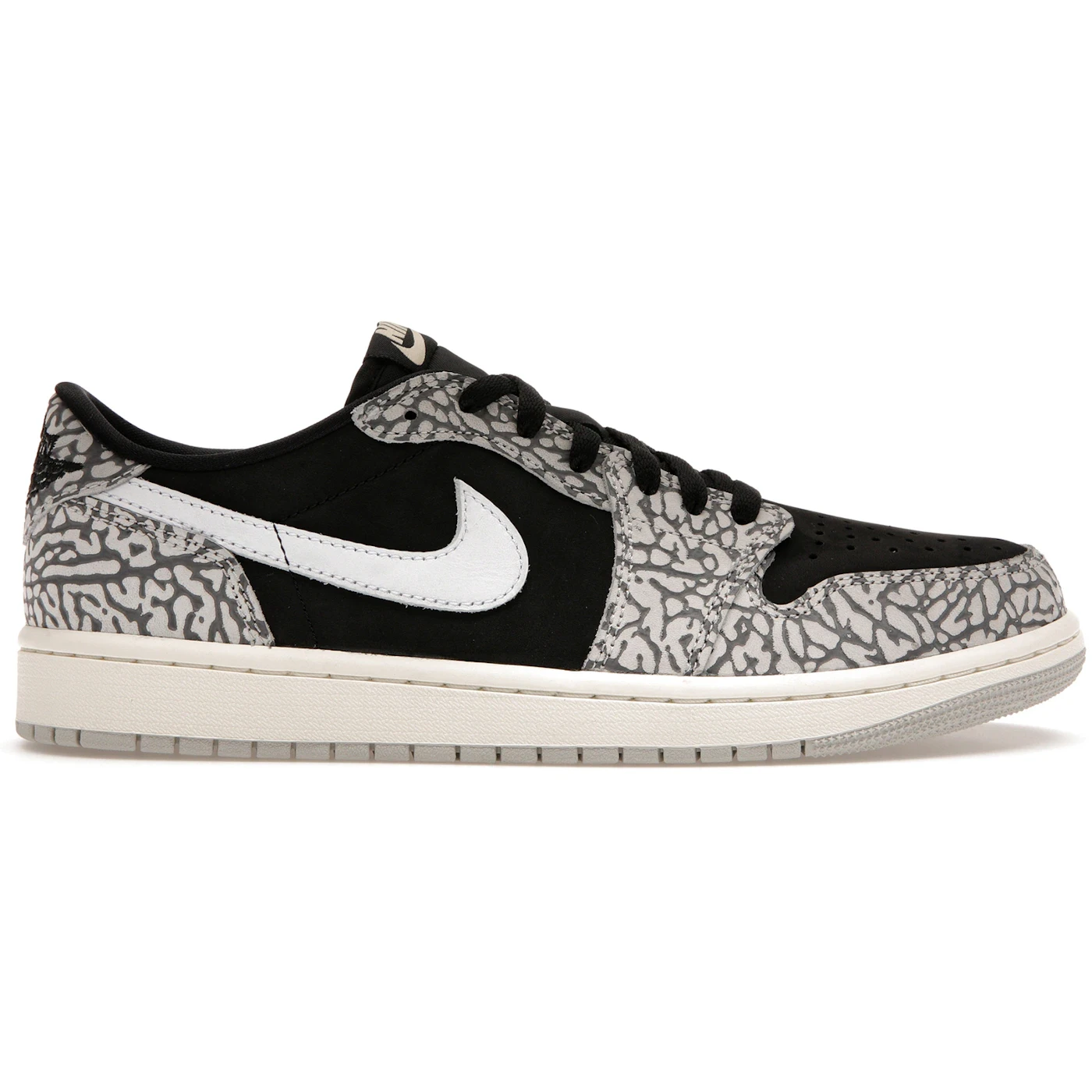 Jordan 1 Retro Low OG Black Cement 1