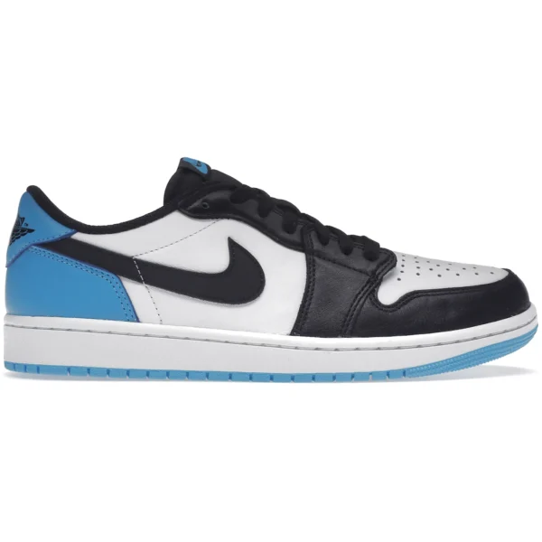 Jordan 1 Retro Low OG Black Dark Powder Blue