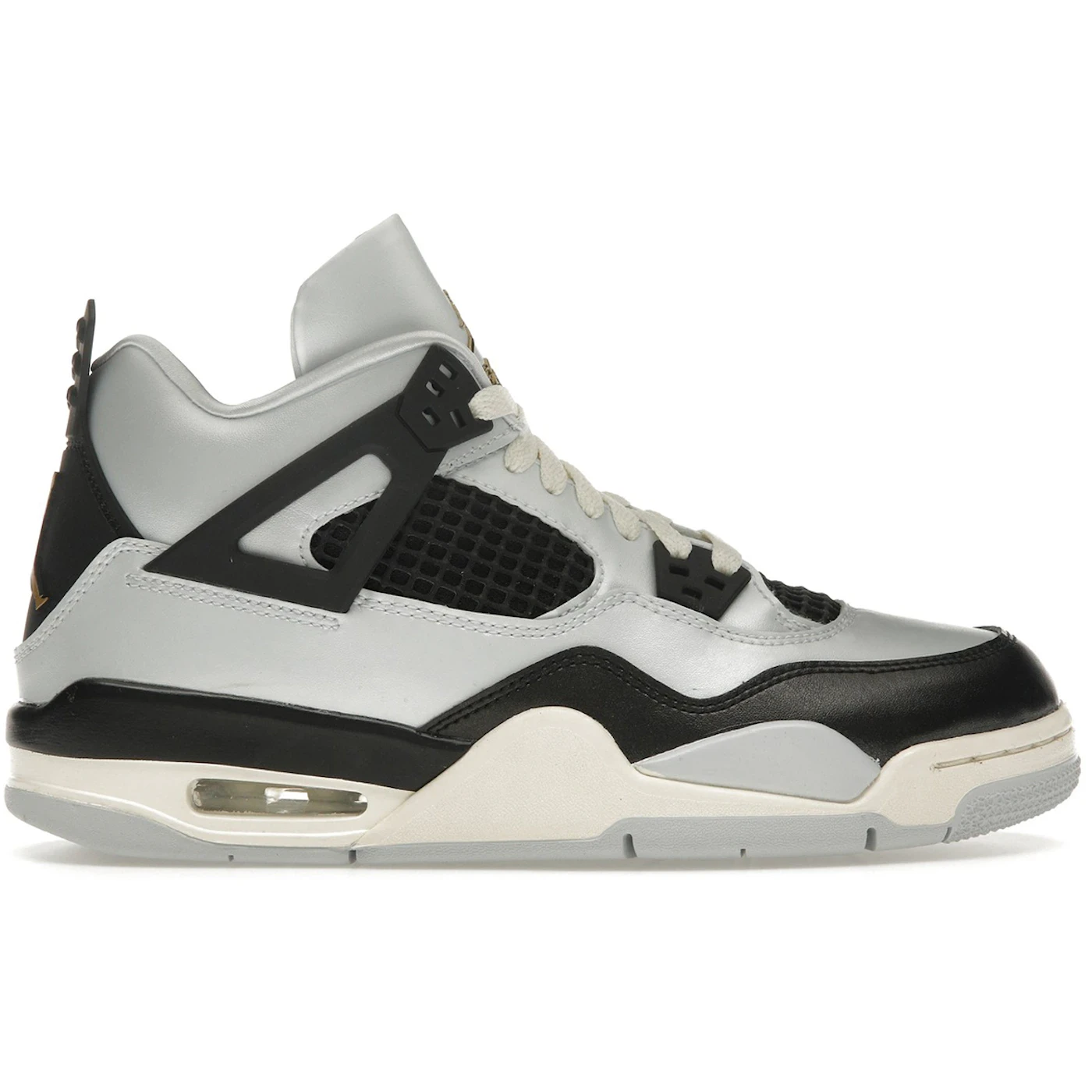 Jordan 4 Retro Platinum Gold GS 1