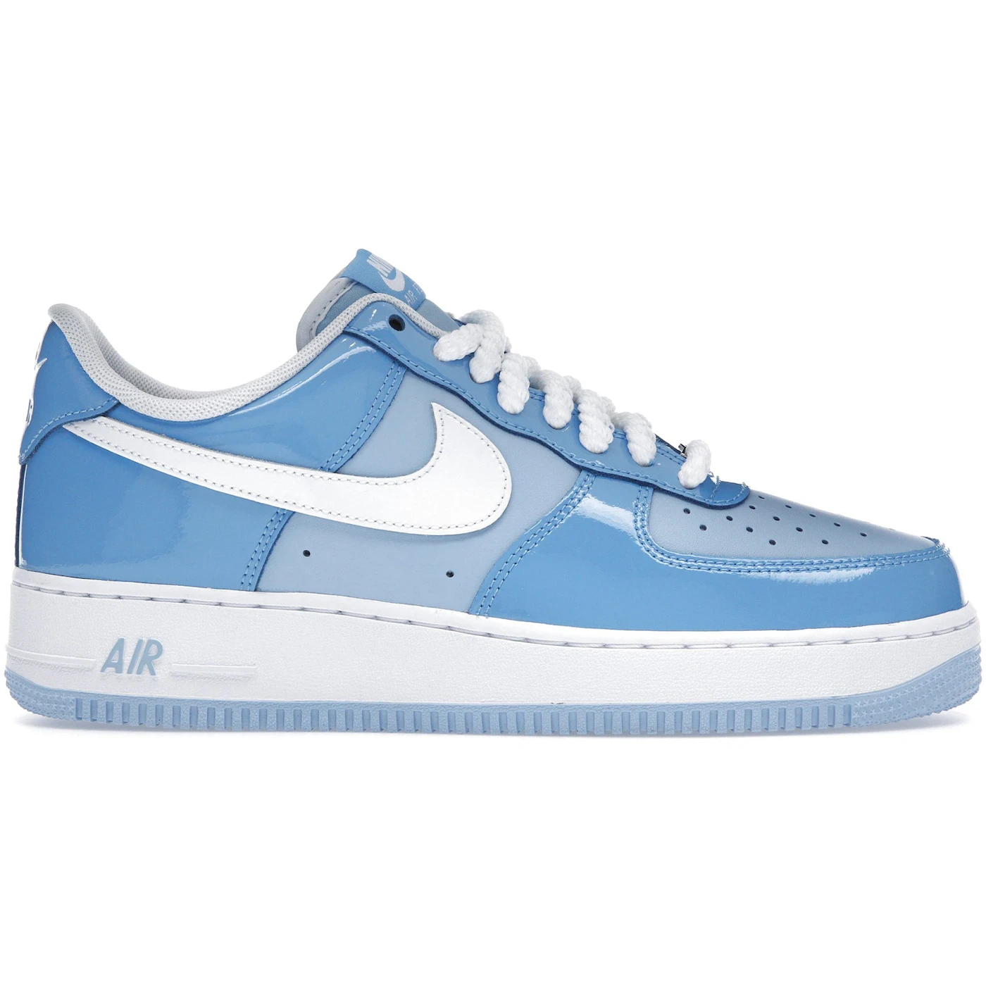 Nike Air Force 1 Low 07 LV8 Phychic Blue White Patent 1