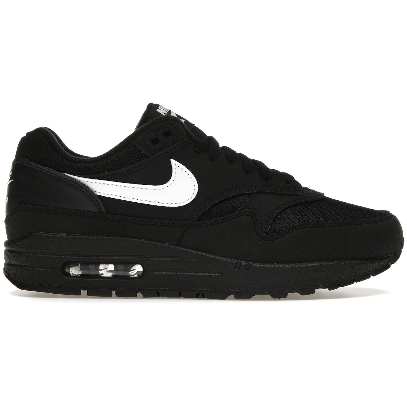 Nike Air Max 1 Black White Swoosh 1