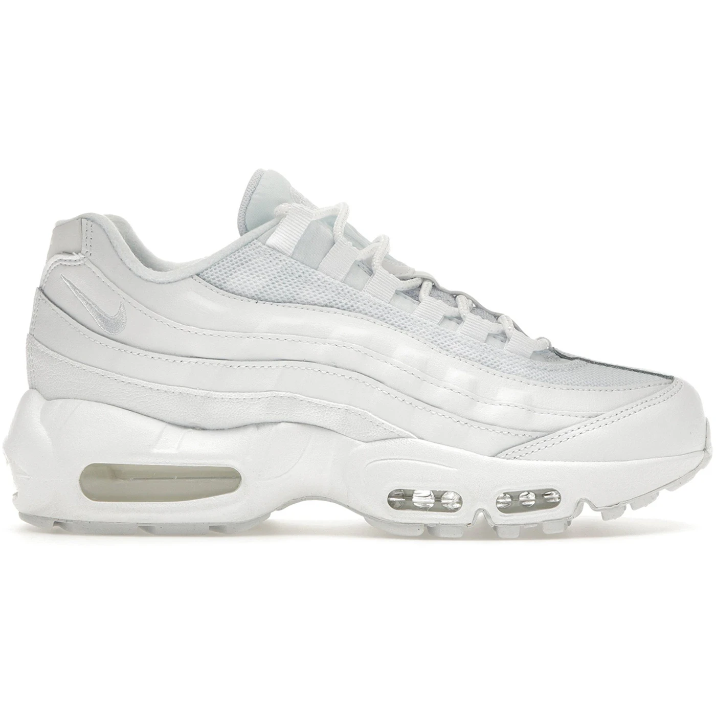 Nike Air Max 95 Recraft Triple White GS 1