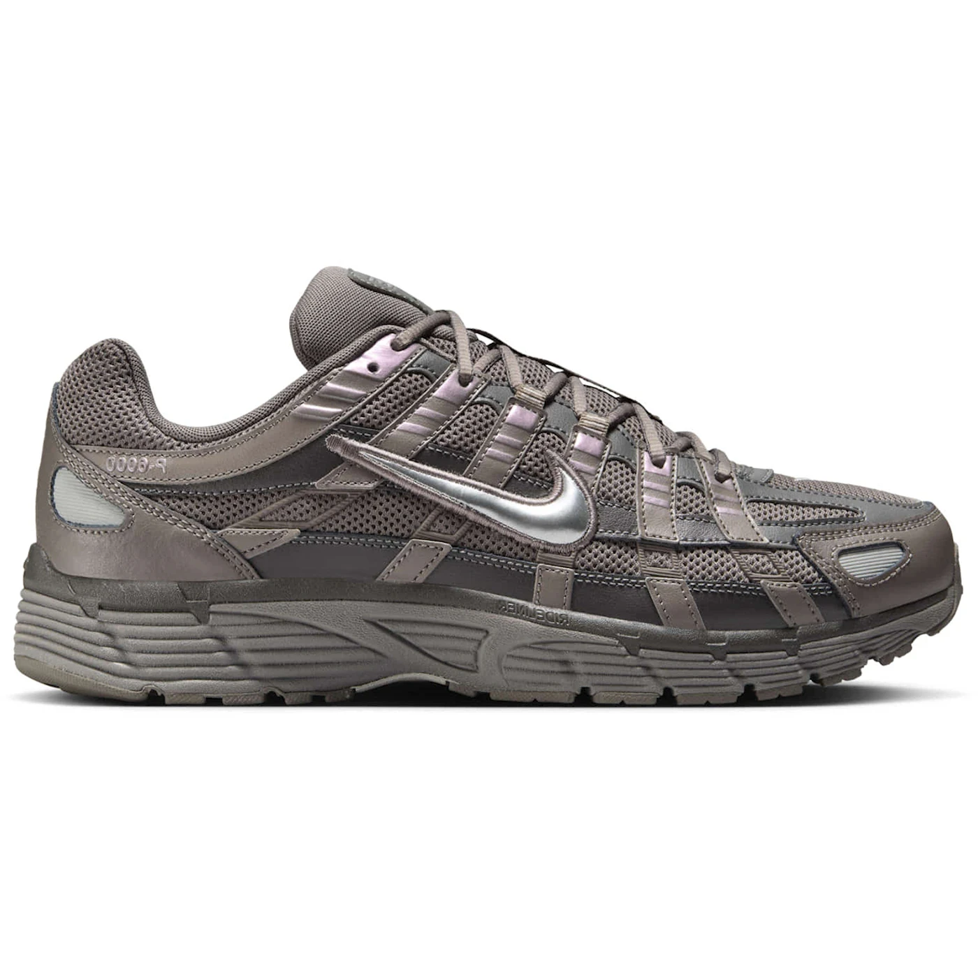 Nike P 6000 Cave Stone Medium Ash Flat Pewter Metallic Silver 1