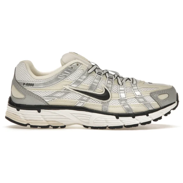 Nike P-6000 Coconut Milk Metallic Silver (Women’s)