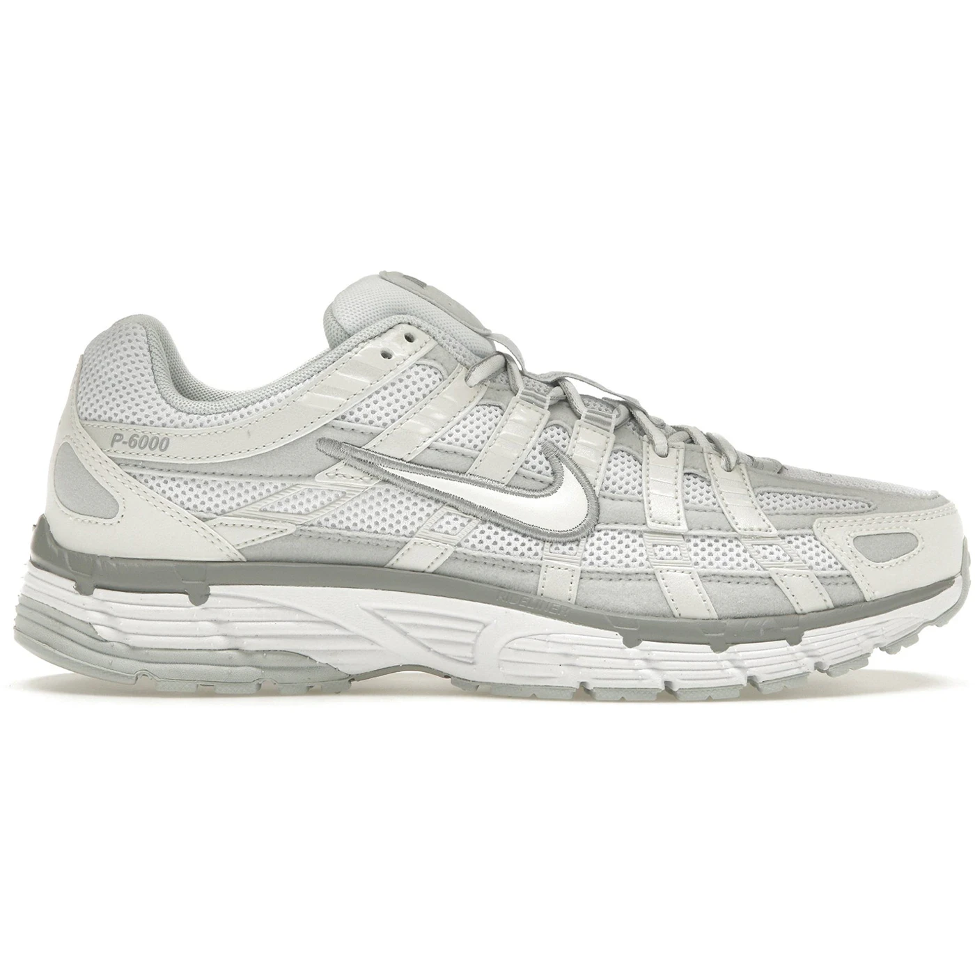 Nike P 6000 Summit White Pure Platinum Womens 1