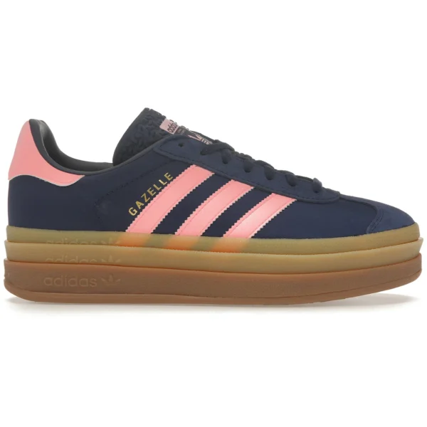 adidas Gazelle Bold Dark Blue Pink Spark (Women's)