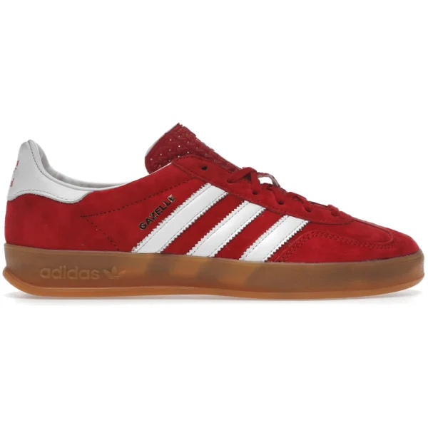 adidas Gazelle Indoor Scarlet Cloud White