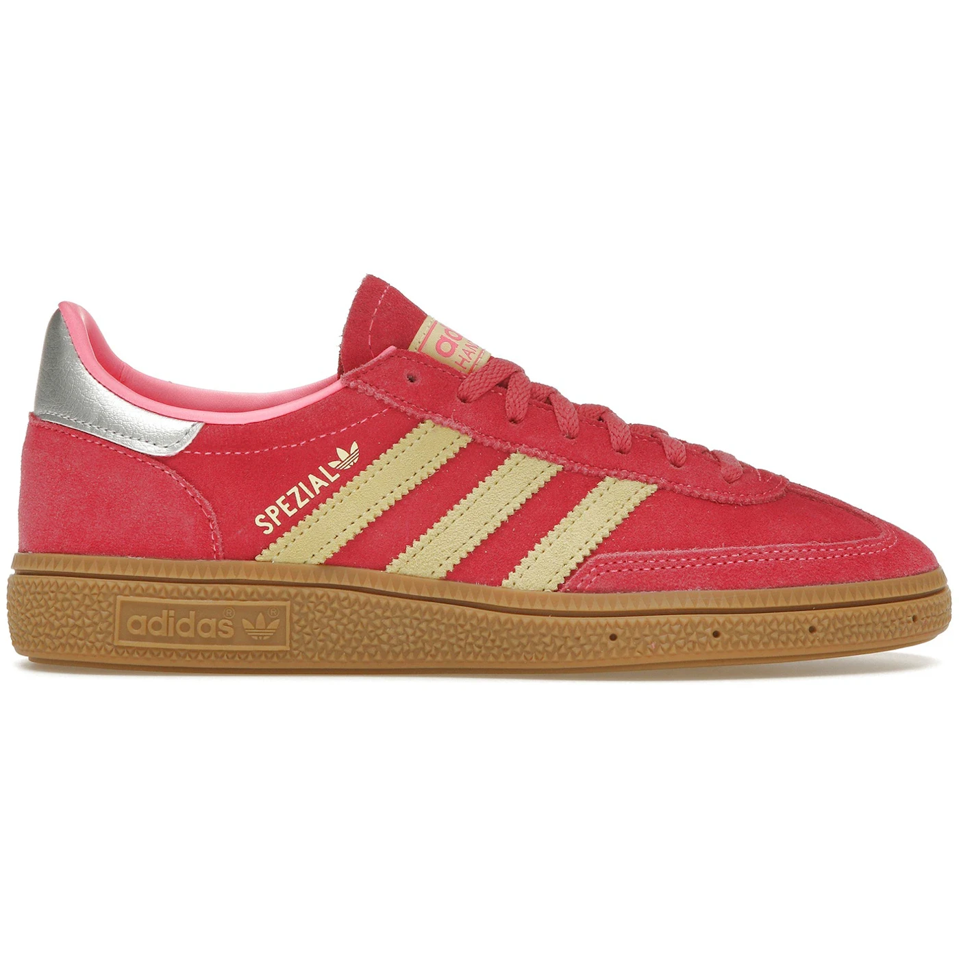 adidas Handball Spezial Lucid Pink Almost Yellow Womens 1