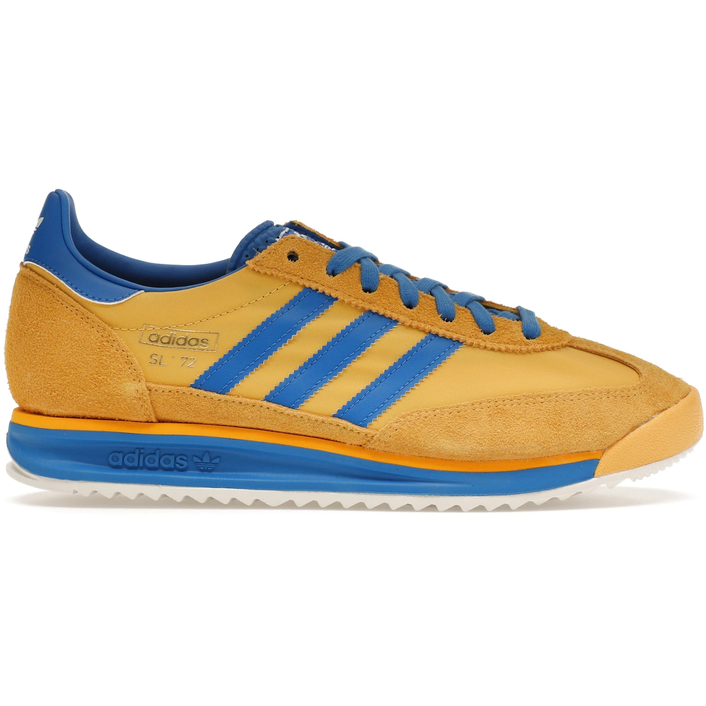adidas SL 72 RS Utility Yellow Bright Royal 1