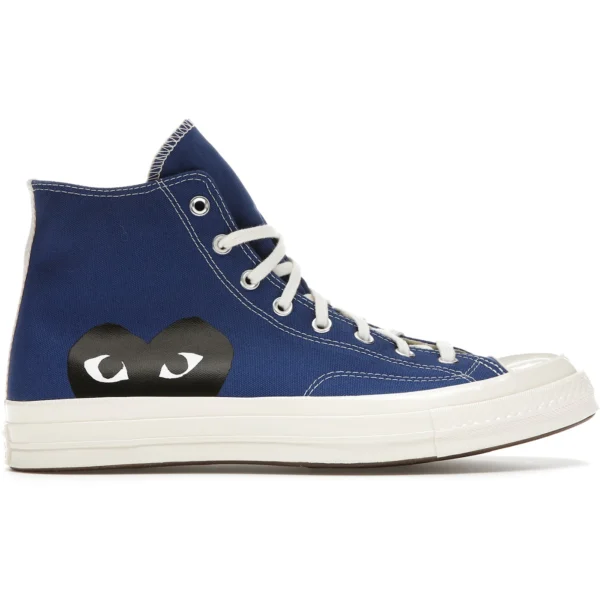 Converse Chuck Taylor All Star 70 Hi Comme des Garcons PLAY Blue Quartz