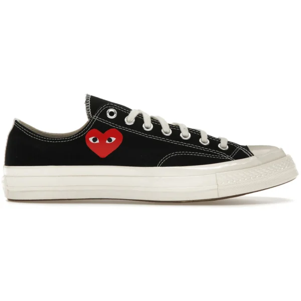 Converse Chuck Taylor All Star 70 Ox Comme des Garcons PLAY Single Heart Black