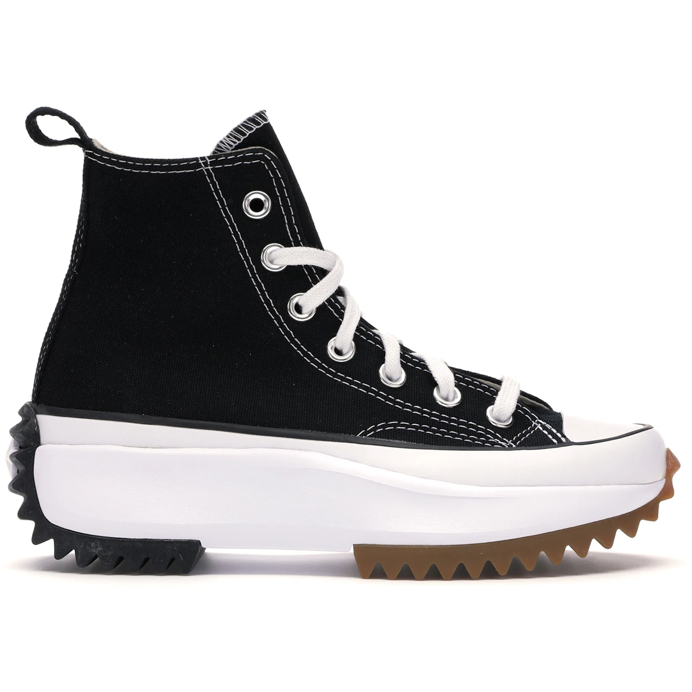 Converse Run Star Hike Hi Black White Gum 1
