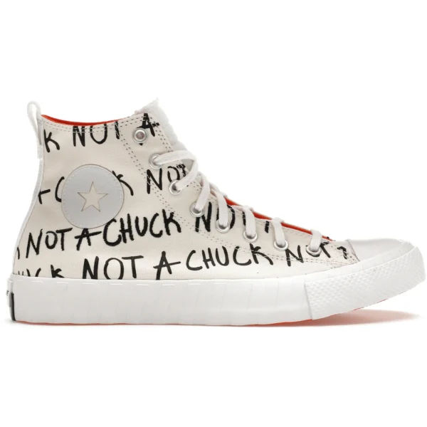 Converse UNT1TL3D Hi Not a Chuck White