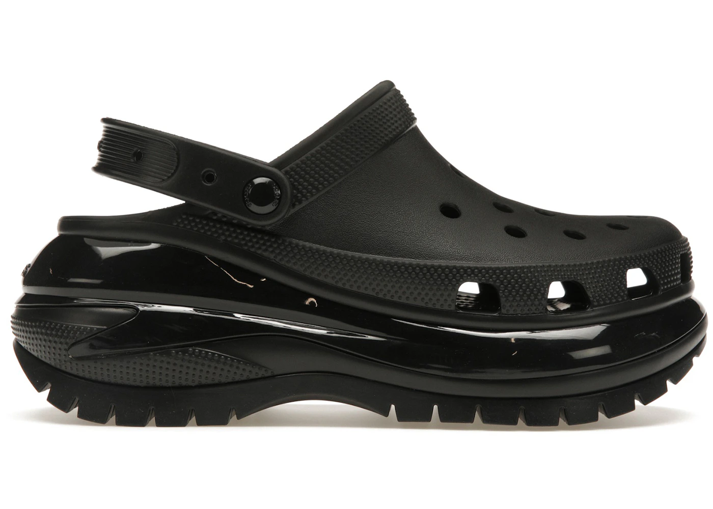 Crocs Classic Mega Crush Clog Black 1