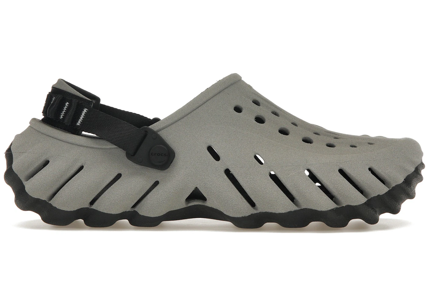 Crocs Echo Clog Black Reflective 1