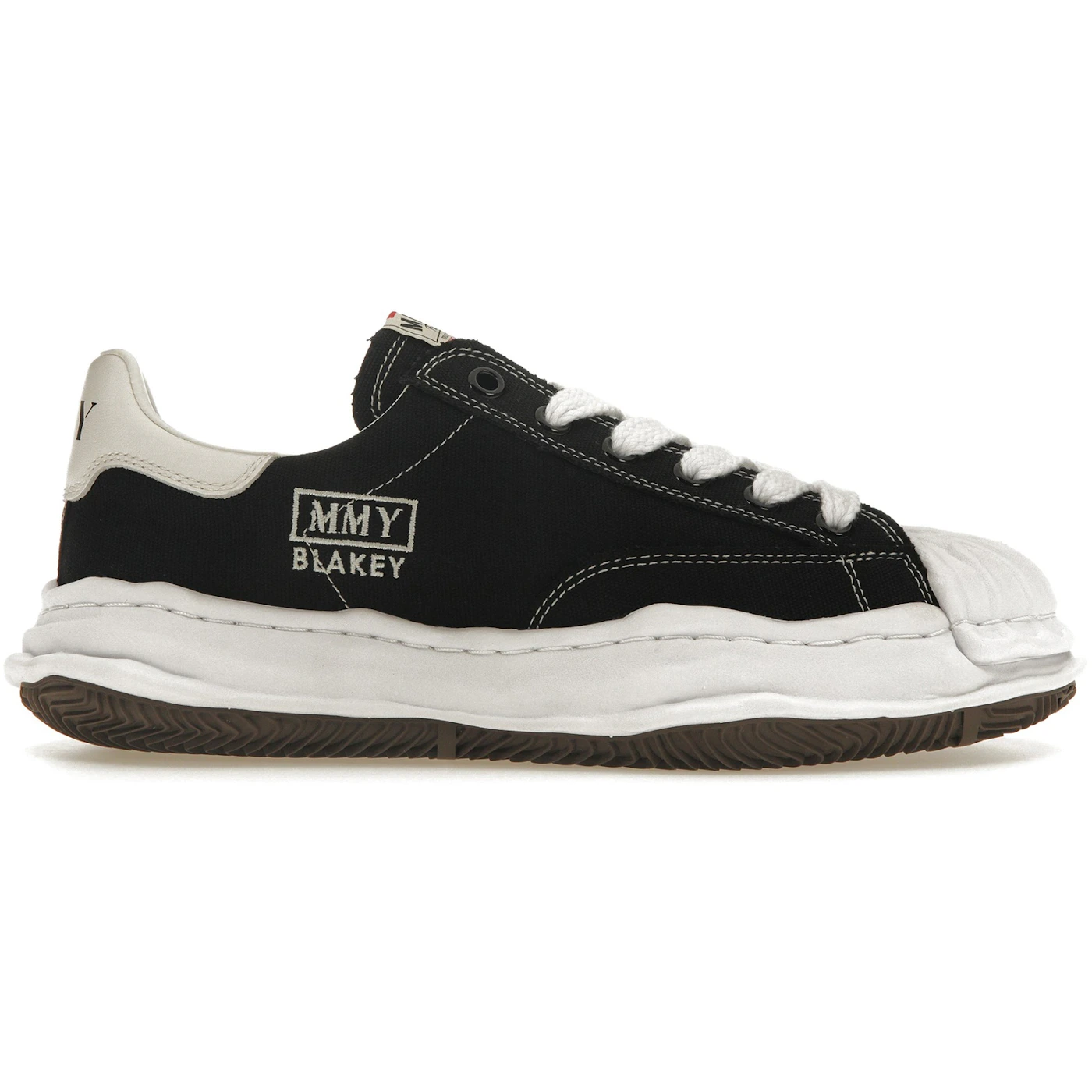 Maison Mihara Yasuhiro Blakey OG Sole Canvas Low Black 1