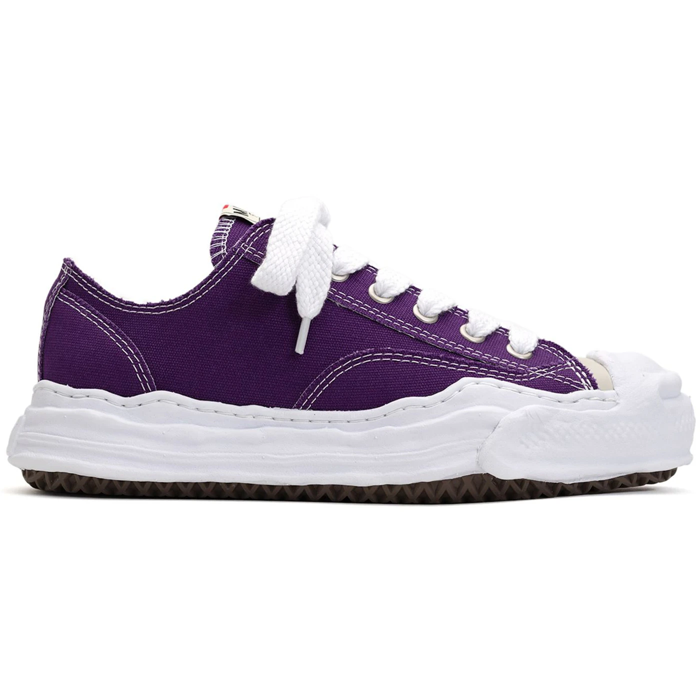 Maison Mihara Yasuhiro Hank OG Sole Canvas Low Purple 1