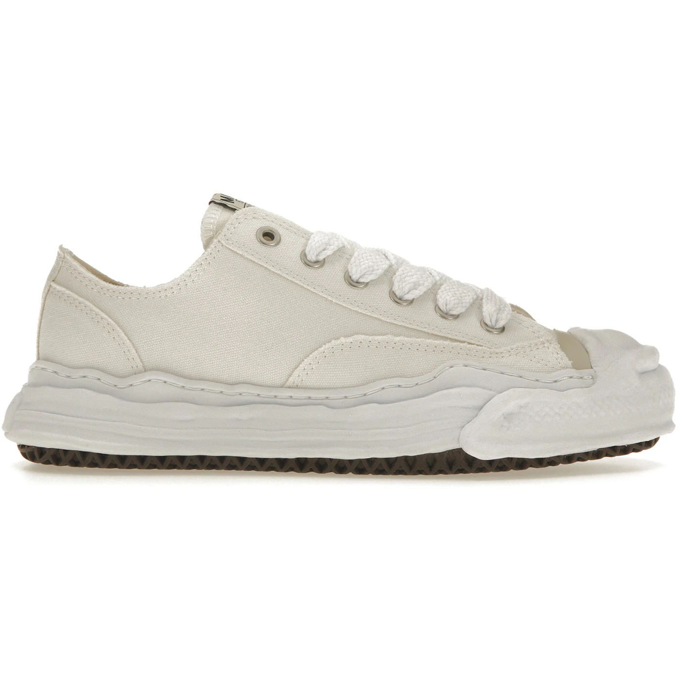 Maison Mihara Yasuhiro Hank OG Sole Canvas Low White 1