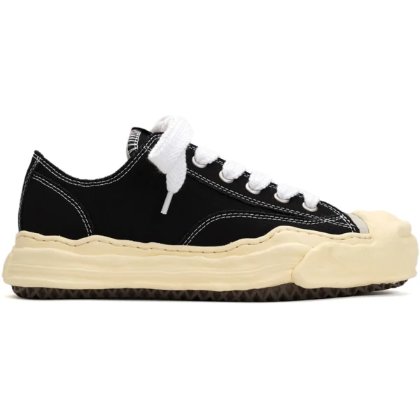 Maison Mihara Yasuhiro Hank Vintage Sole Canvas Low Black
