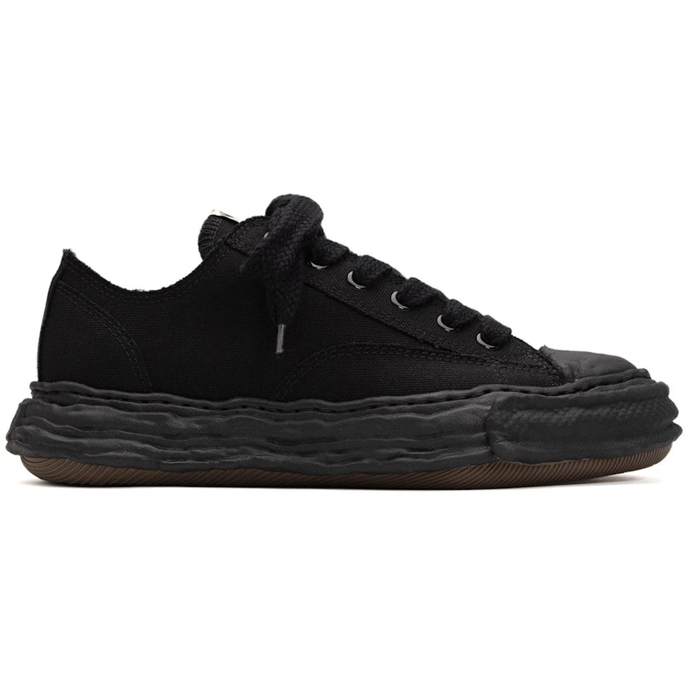 Maison Mihara Yasuhiro Peterson 23 OG Sole Canvas Low Black Black 1