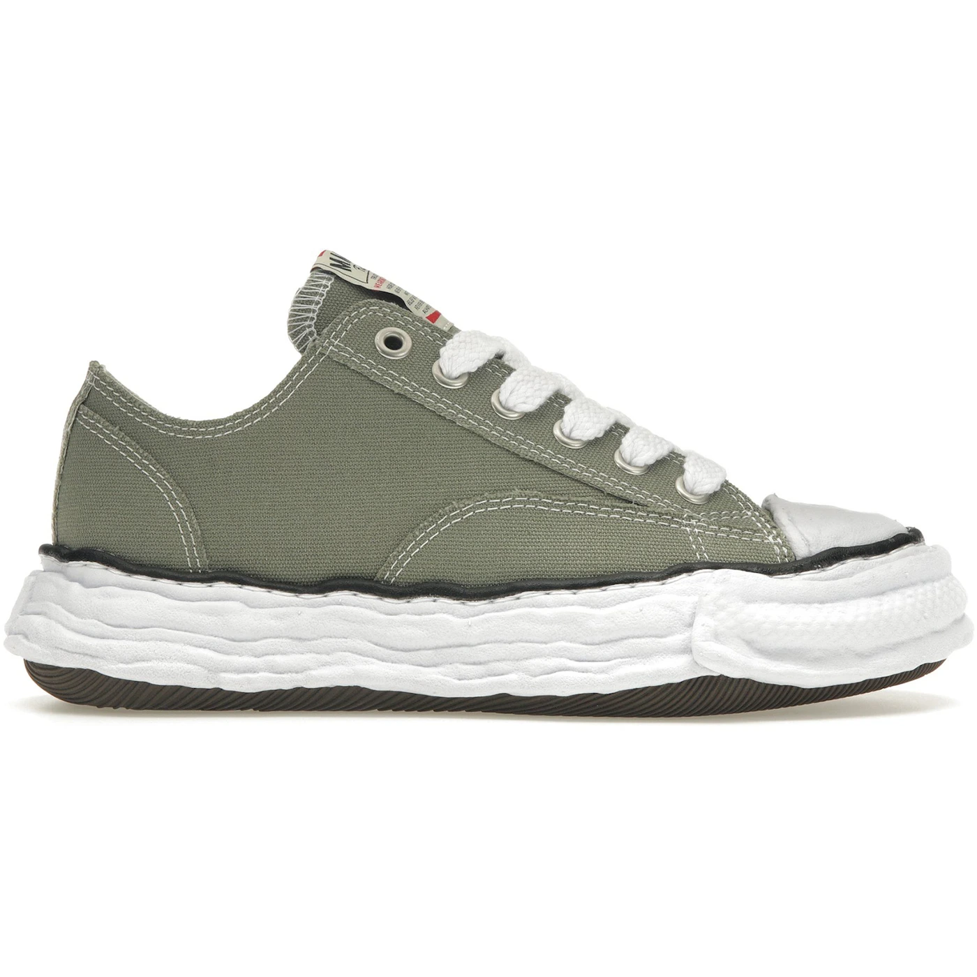 Maison Mihara Yasuhiro Peterson 23 OG Sole Canvas Low Green 1