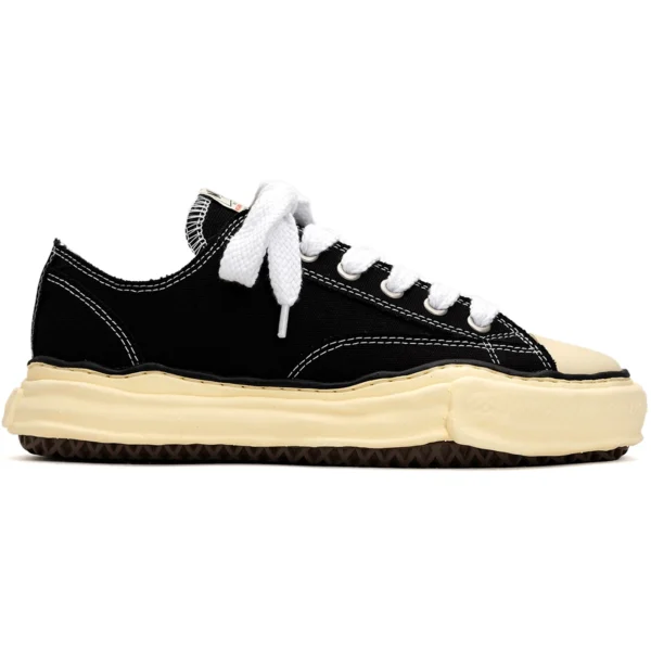 Maison Mihara Yasuhiro Peterson OG Sole Canvas Low Black