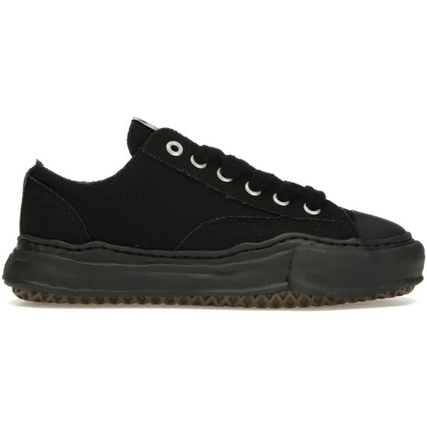 Maison Mihara Yasuhiro Peterson OG Sole Canvas Low Black Black