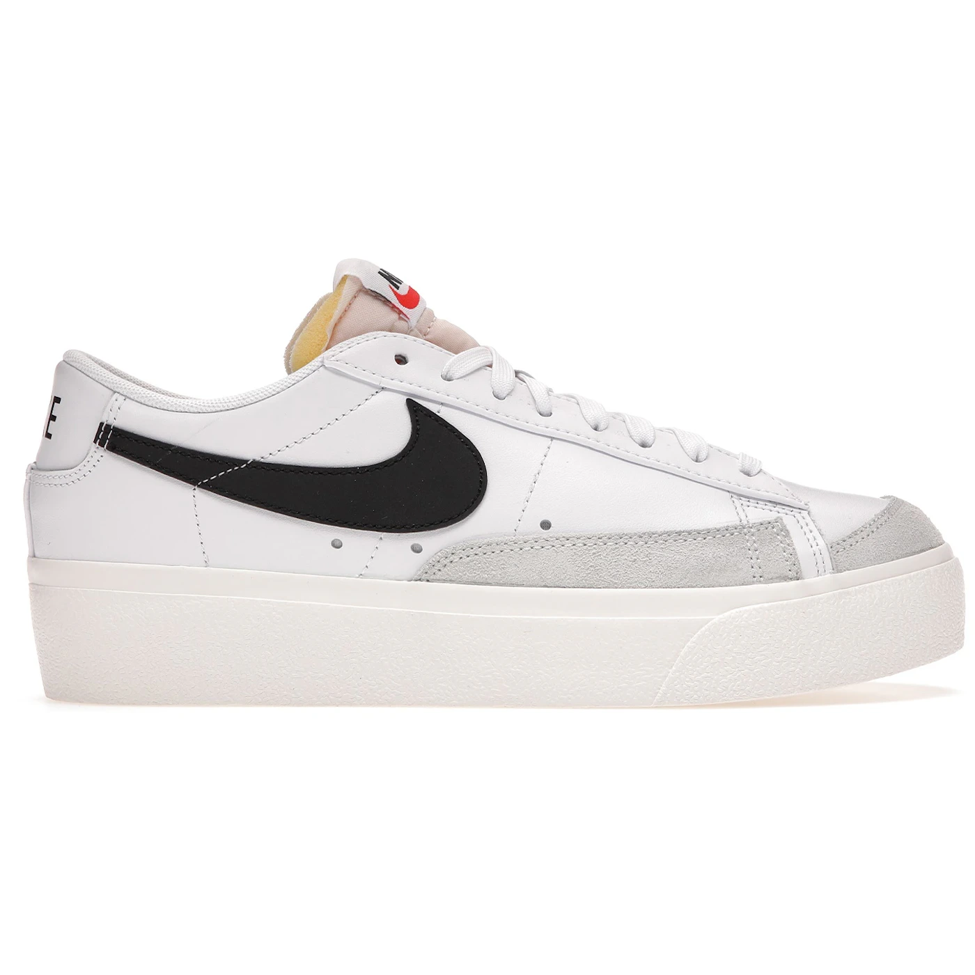 Nike Blazer Low Platform White Black Womens