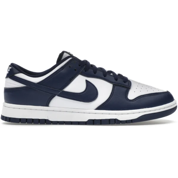 Nike Dunk Low White Midnight Navy
