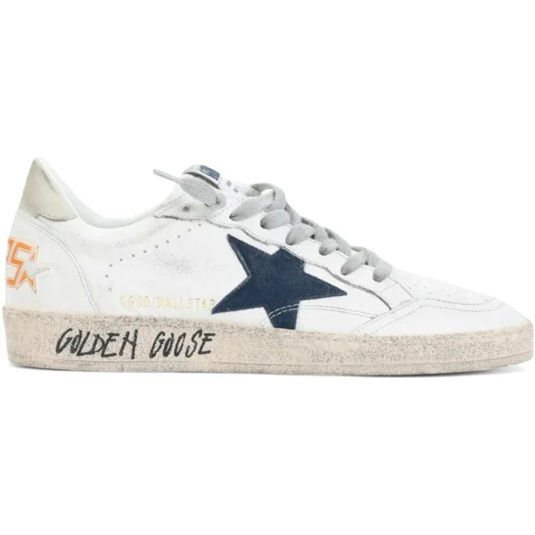 Golden Goose Ball Star White Blue Ice