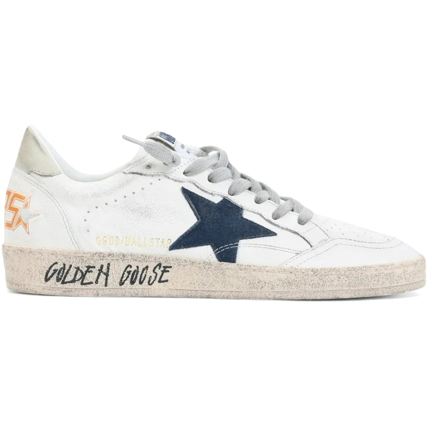Golden Goose Ball Star White Blue Ice 1