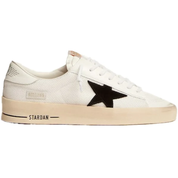 Golden Goose Stardan White Black