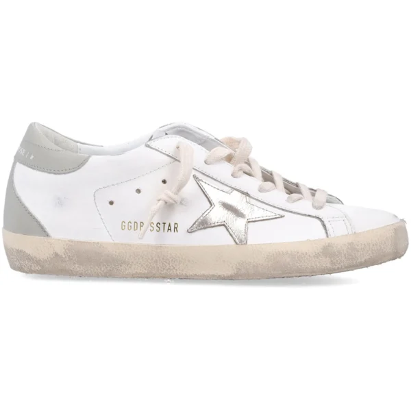 Golden Goose Superstar Deluxe White Platinum Grey (Women’s)