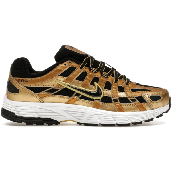 Nike P-6000 Metallic Gold Infinite Gold White Black