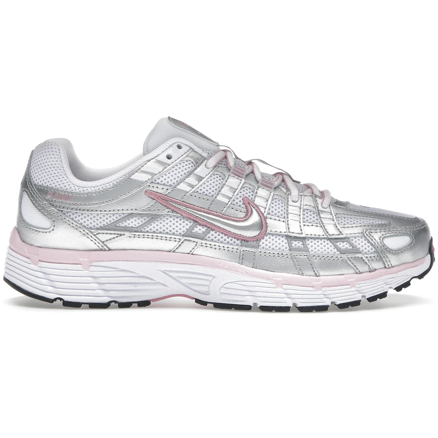 Nike P 6000 White Elemental Pink Womens 1