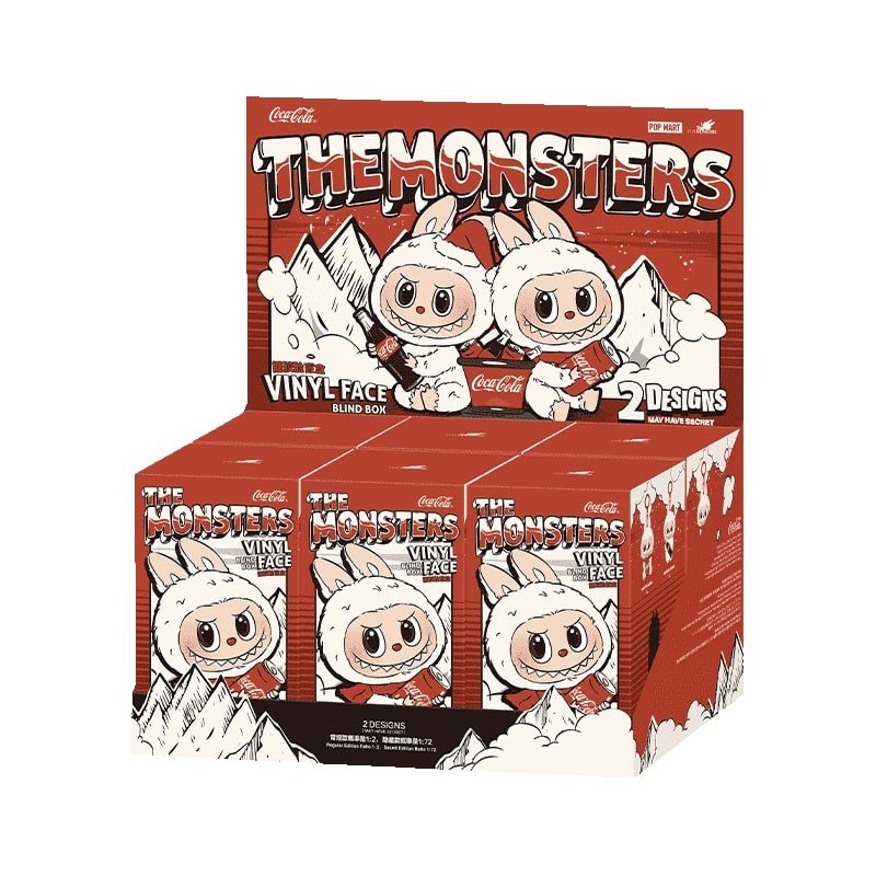 Pop Mart Labubu The Monsters Coca Cola Series Vinyl Face Sealed Case 1