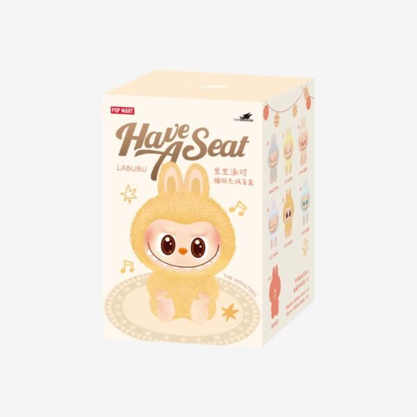 Pop Mart Labubu The Monsters Have a Seat Vinyl Plush Pendant Single Blind Box
