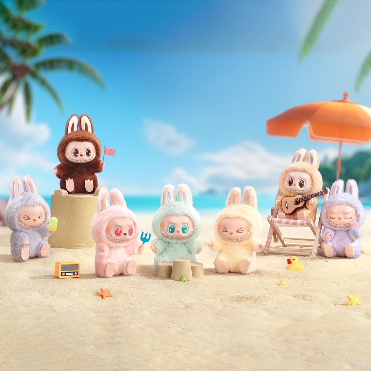 Pop Mart Labubu The Monsters Have a Seat Vinyl Plush Pendant Sealed Case (6 Blind Box) - Image 2