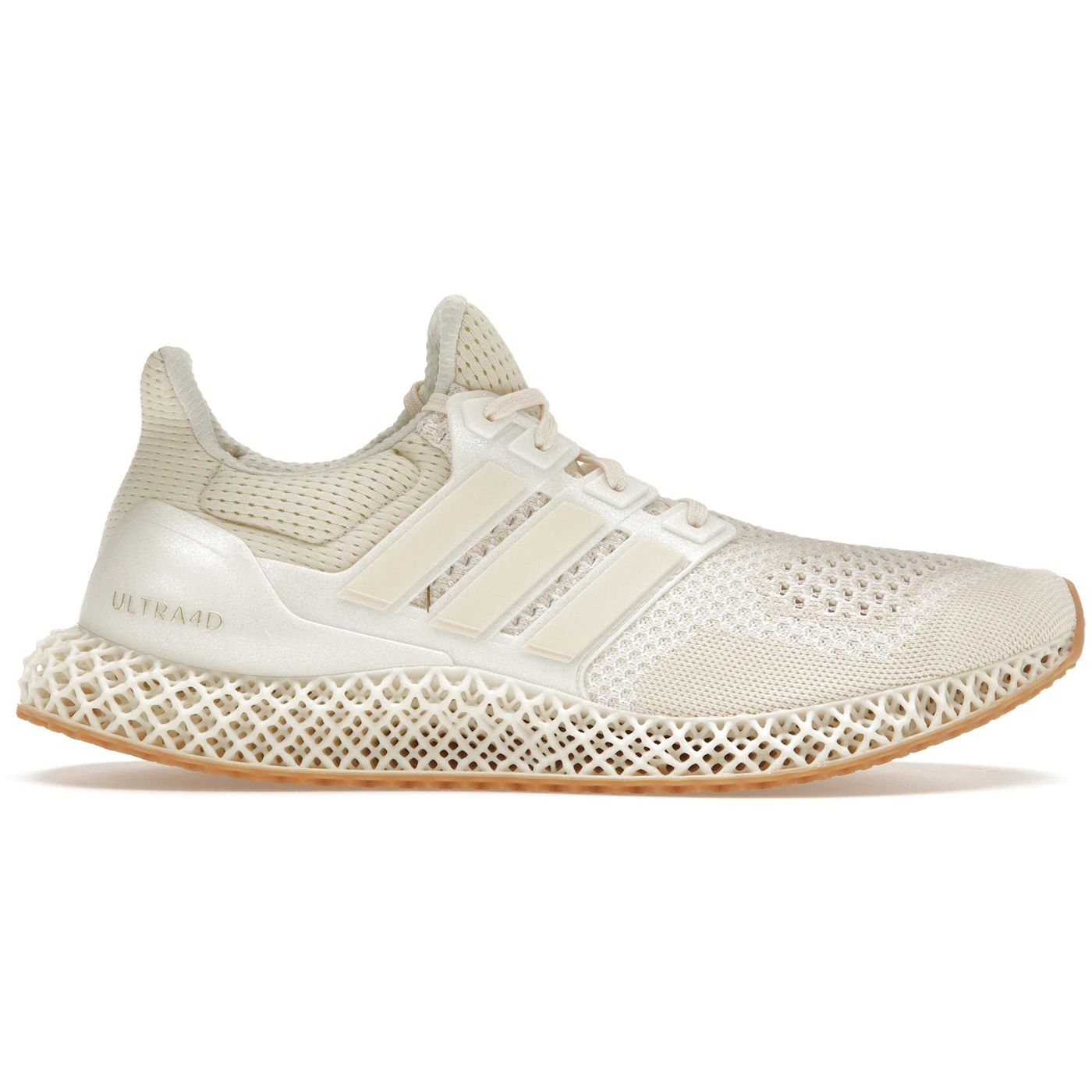 adidas Ultra 4D Wonder White Gold Metallic 1